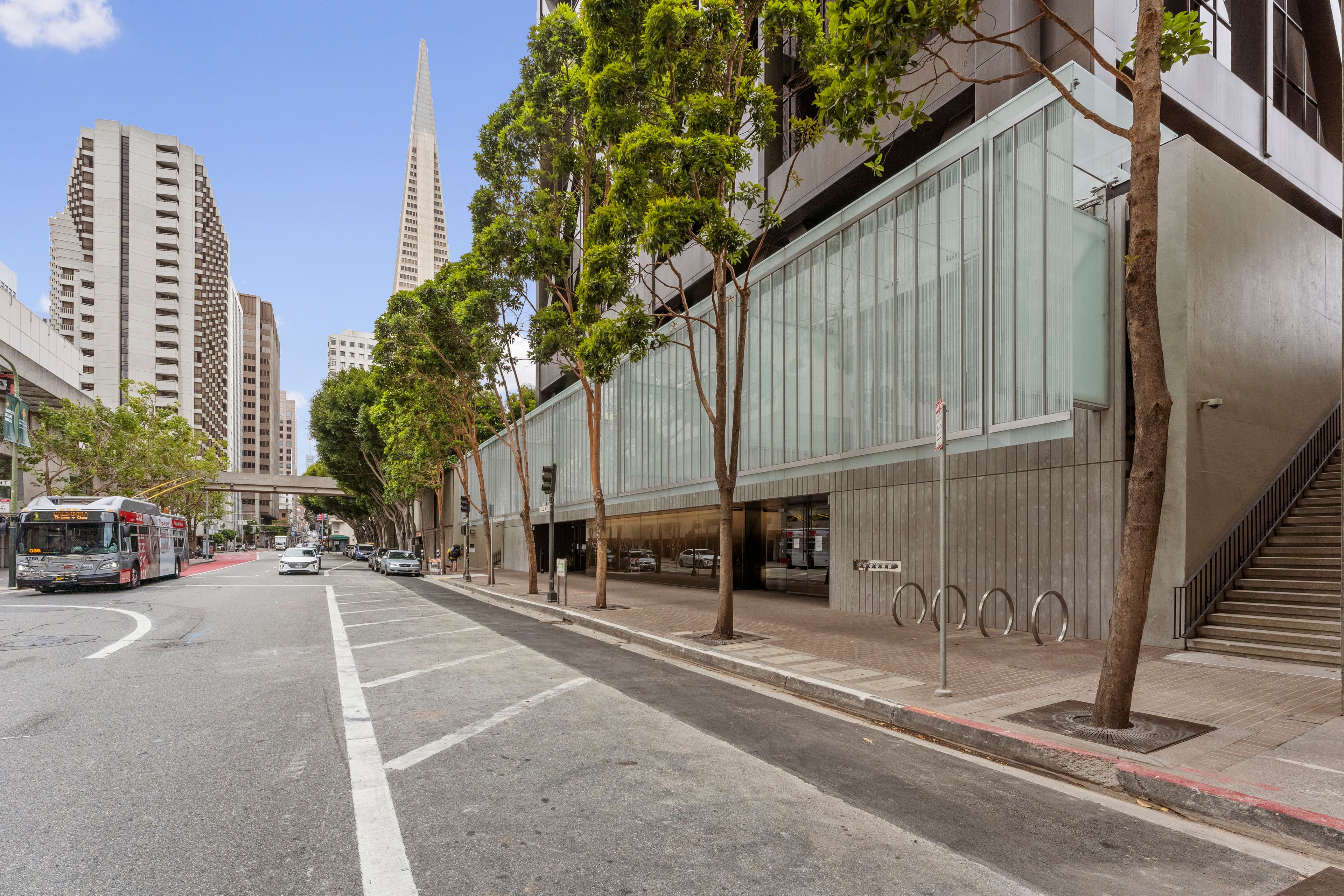 One Maritime Plaza Street Entrance