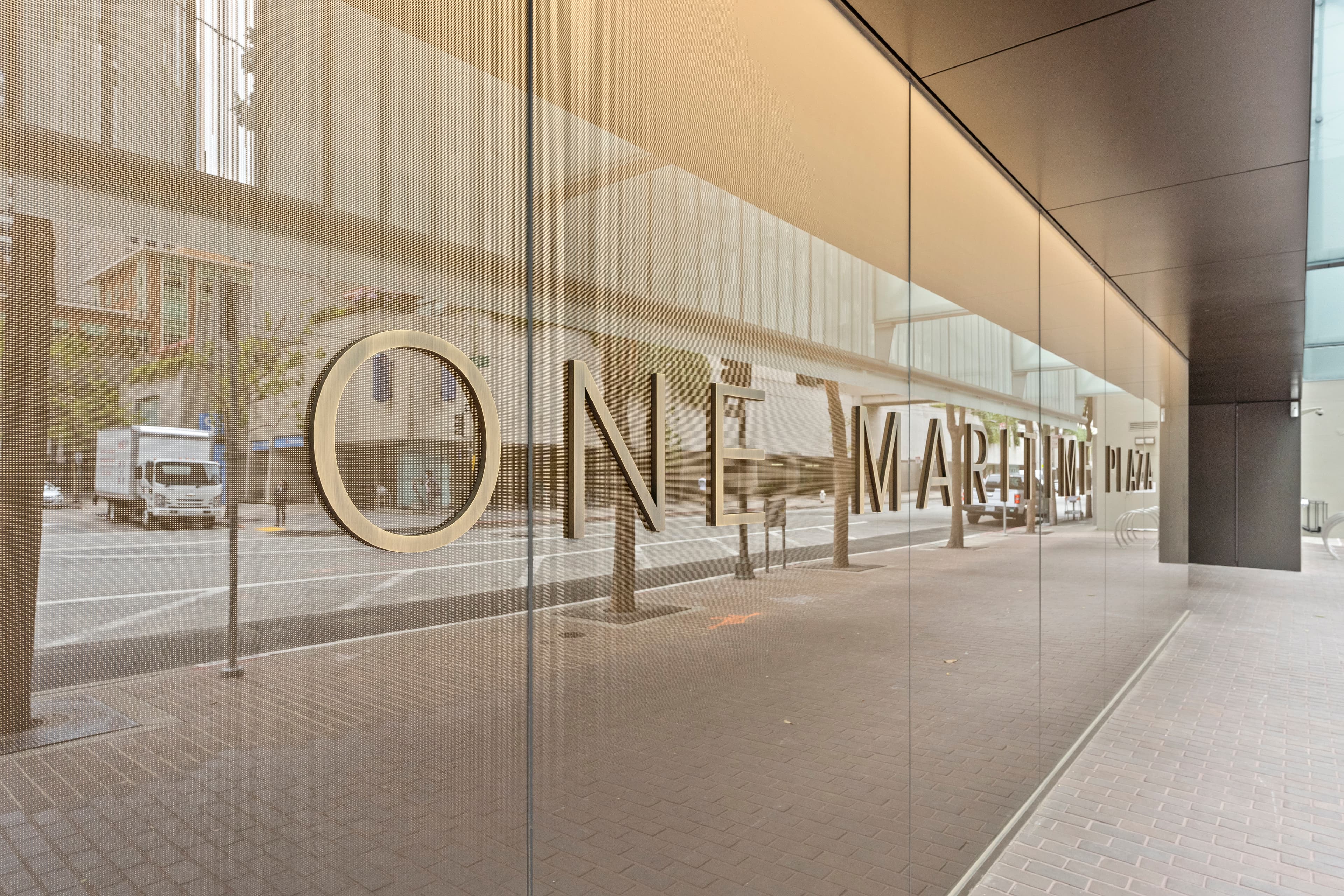 One Maritime Plaza Street Entrance